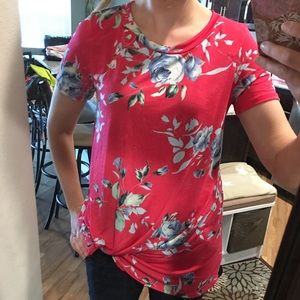 Floral boutique shirt